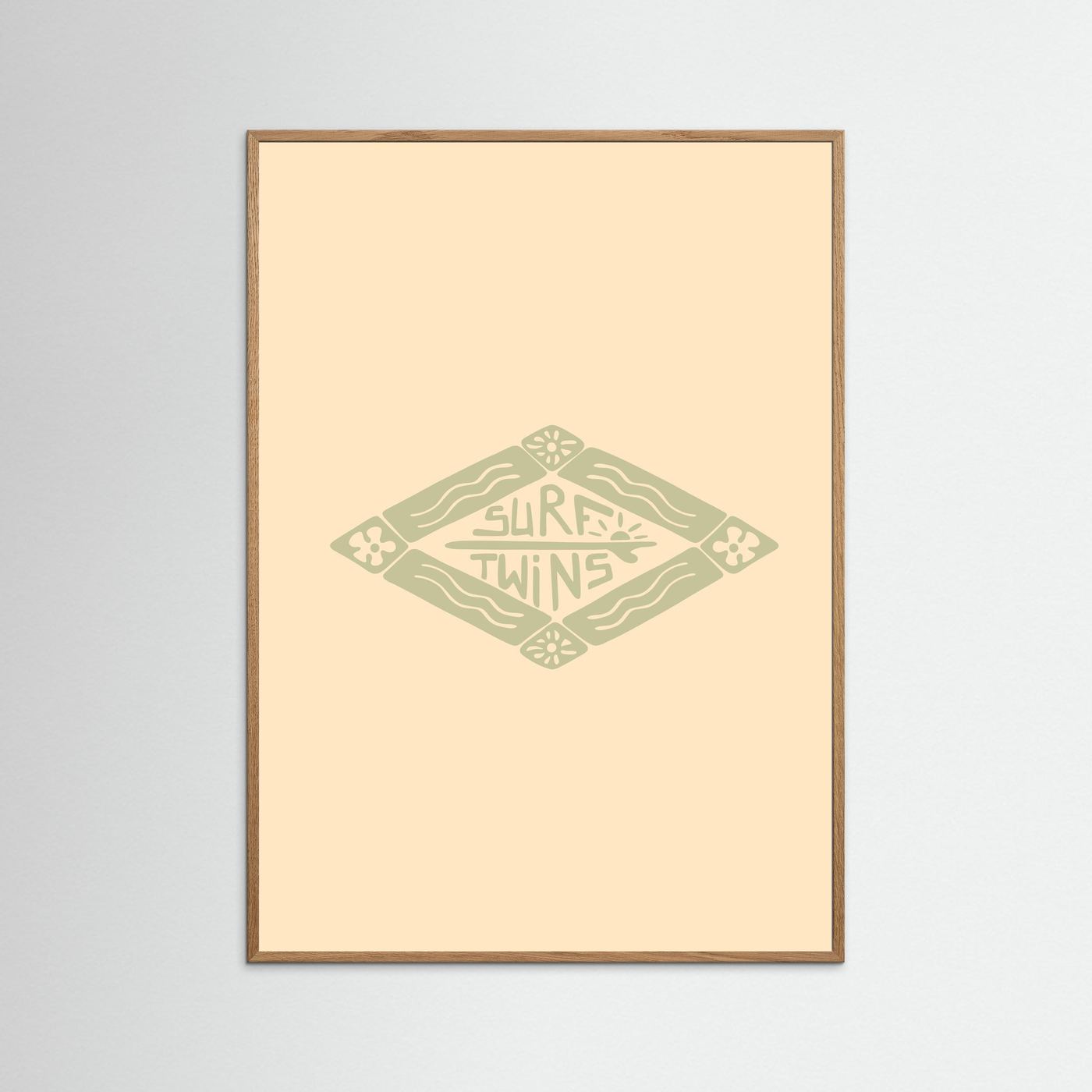 Surf Twins Poster