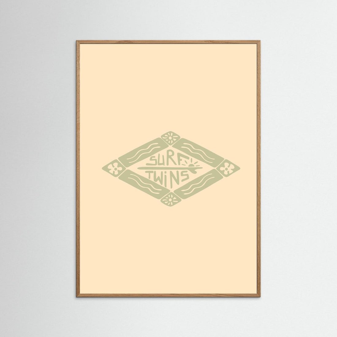 Surf Twins Poster
