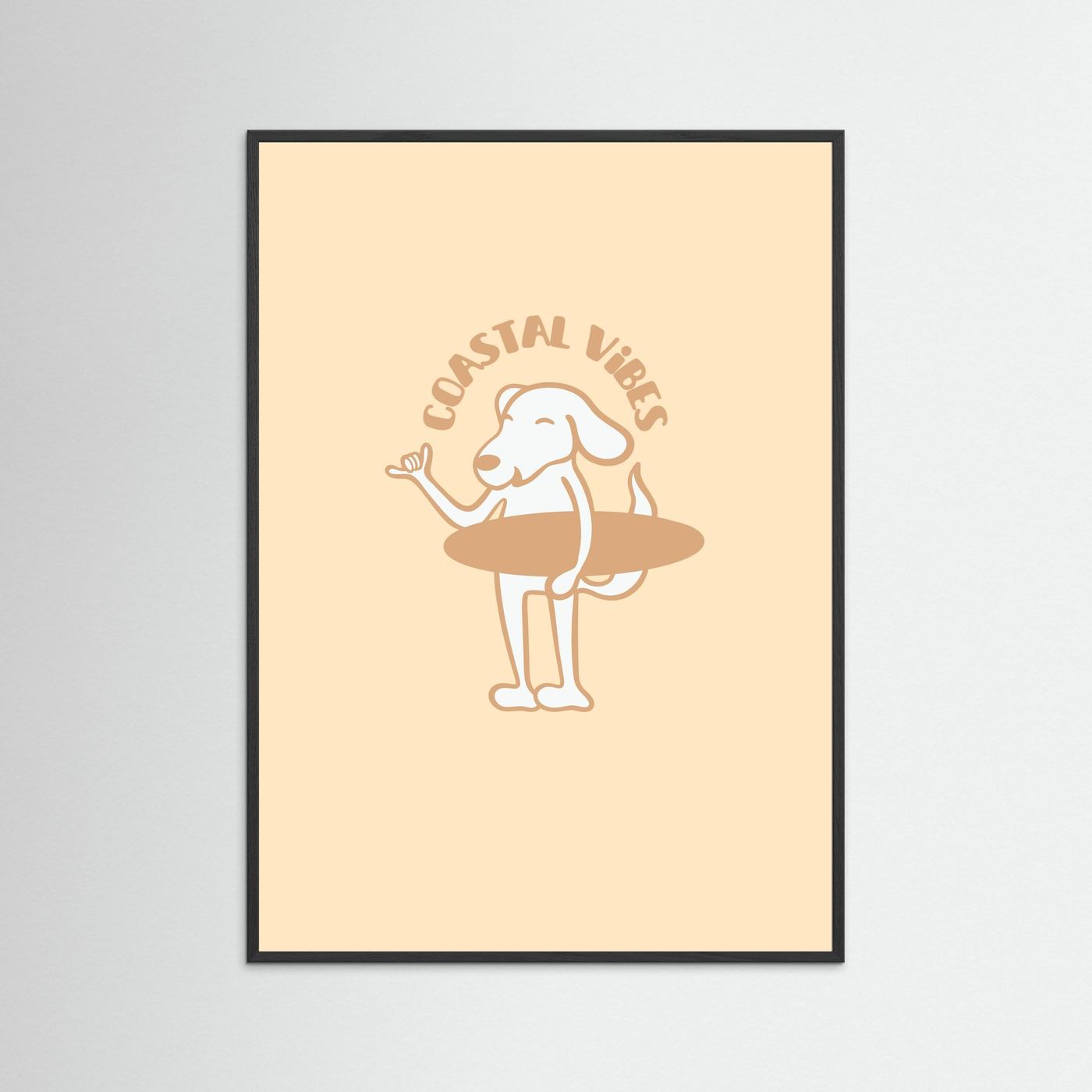 Coastal Vibes Poster