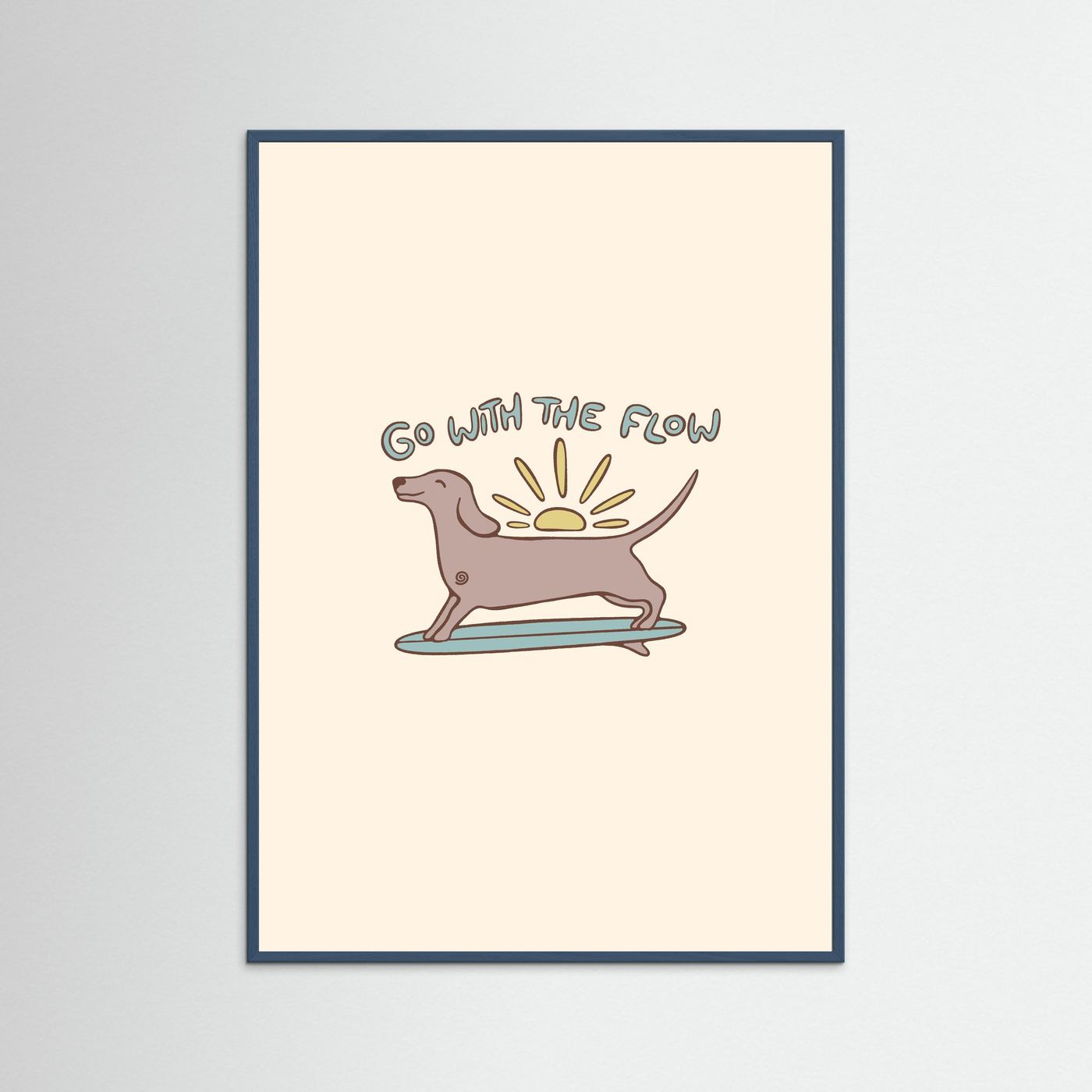 Go with the Flow Poster