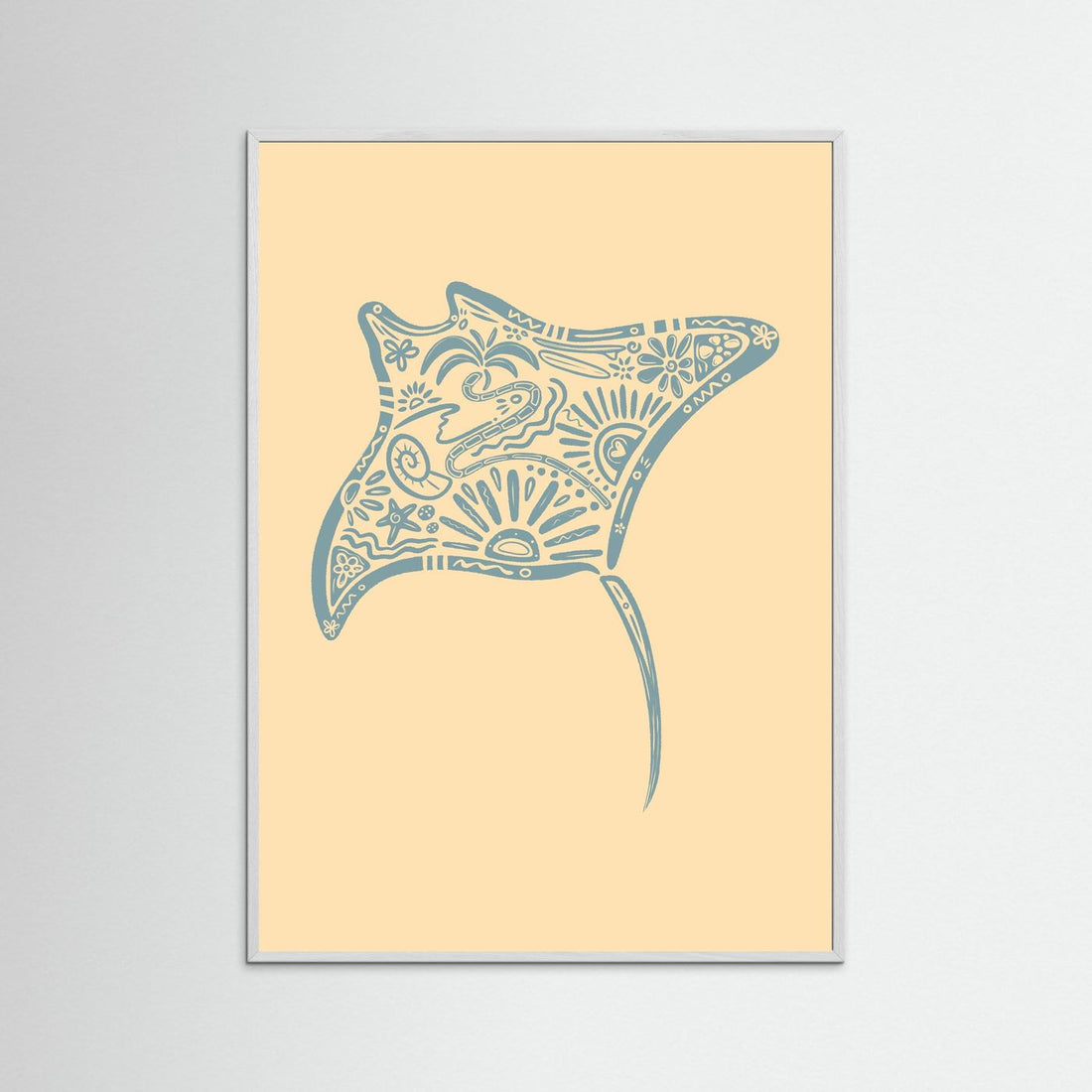 Manta Ray Poster