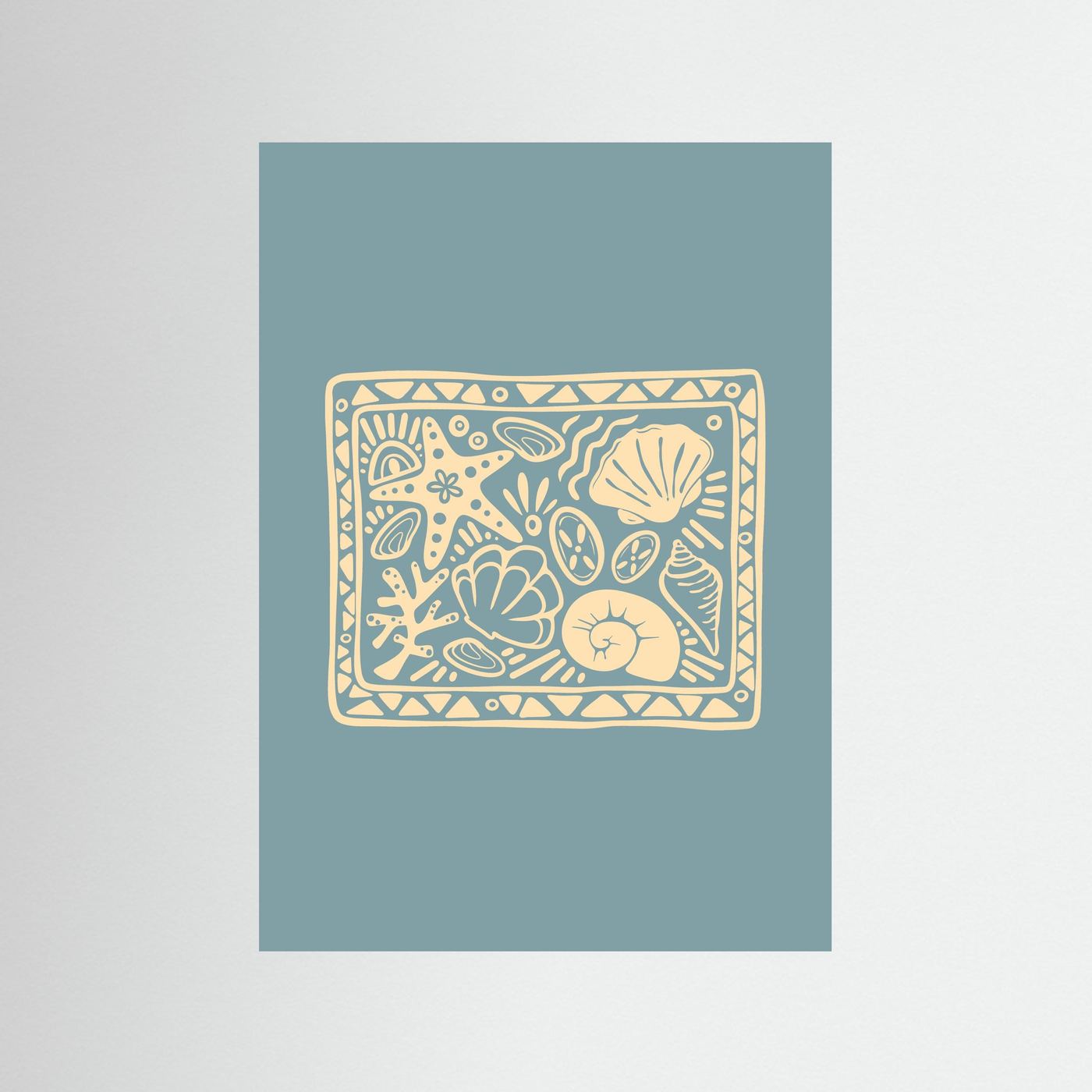 Seashell Party Poster