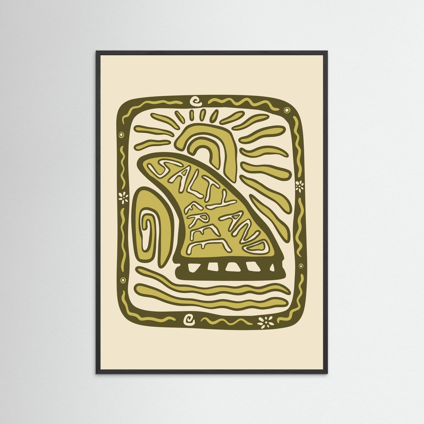 Salty and Free Poster