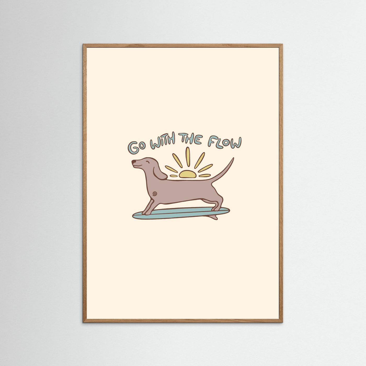 Go with the Flow Poster