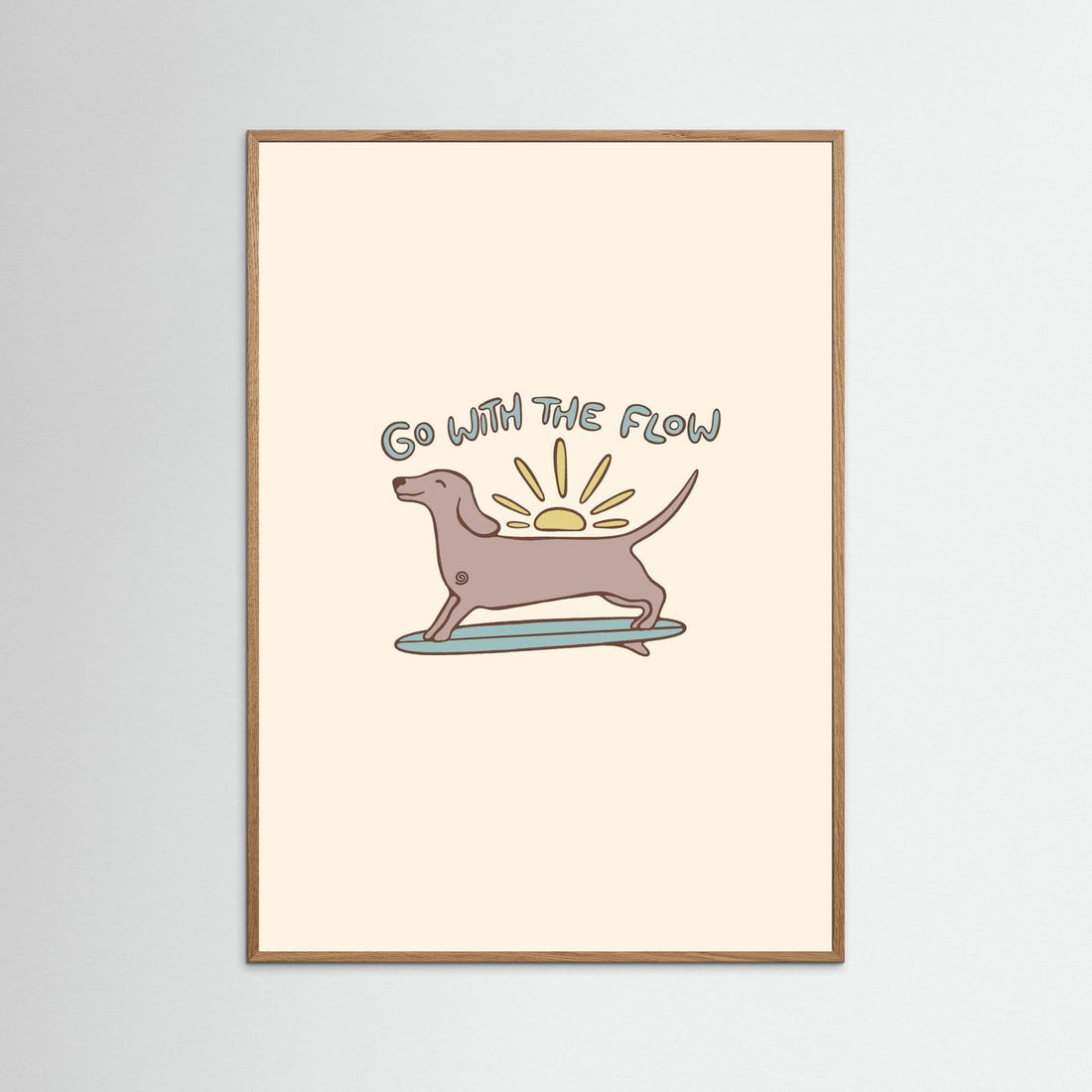 Go with the Flow Poster