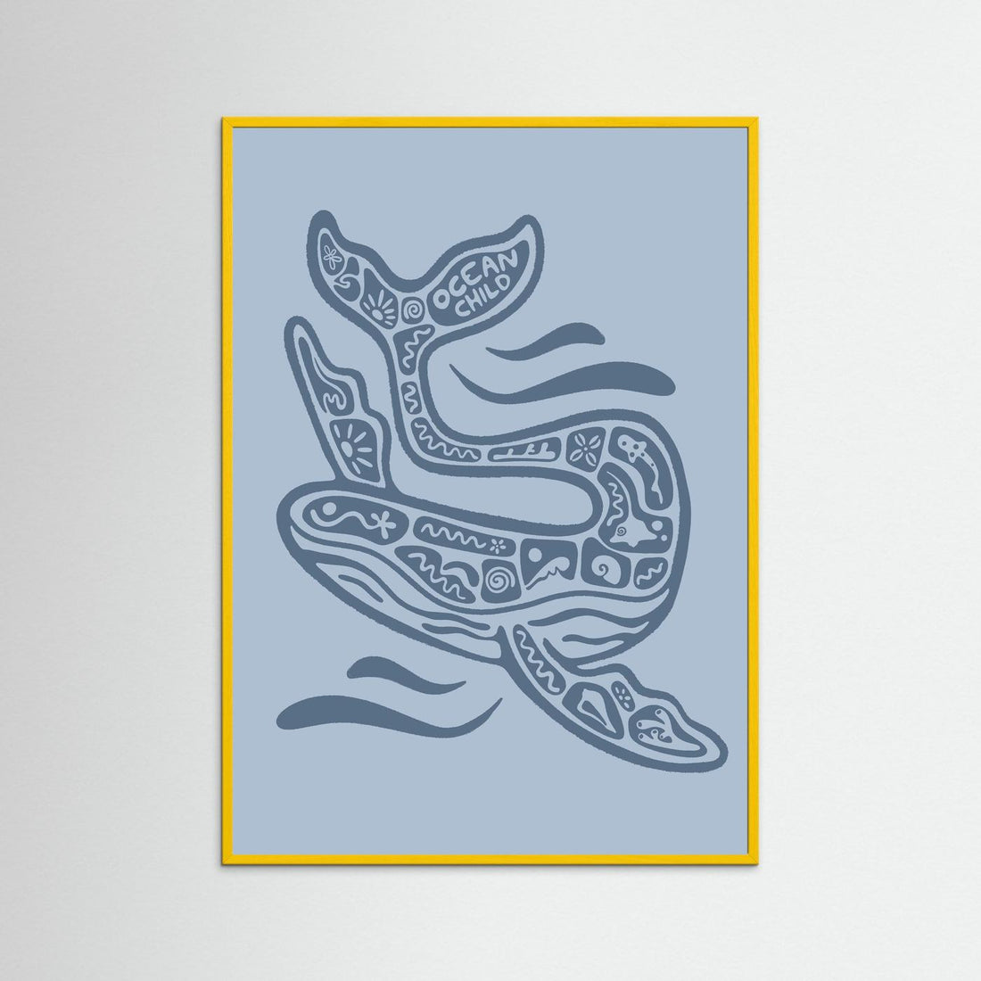Whale Harmony Poster