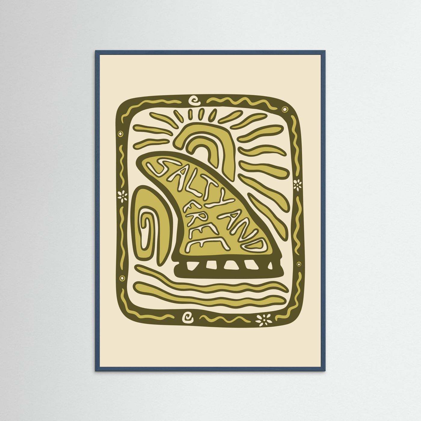 Salty and Free Poster