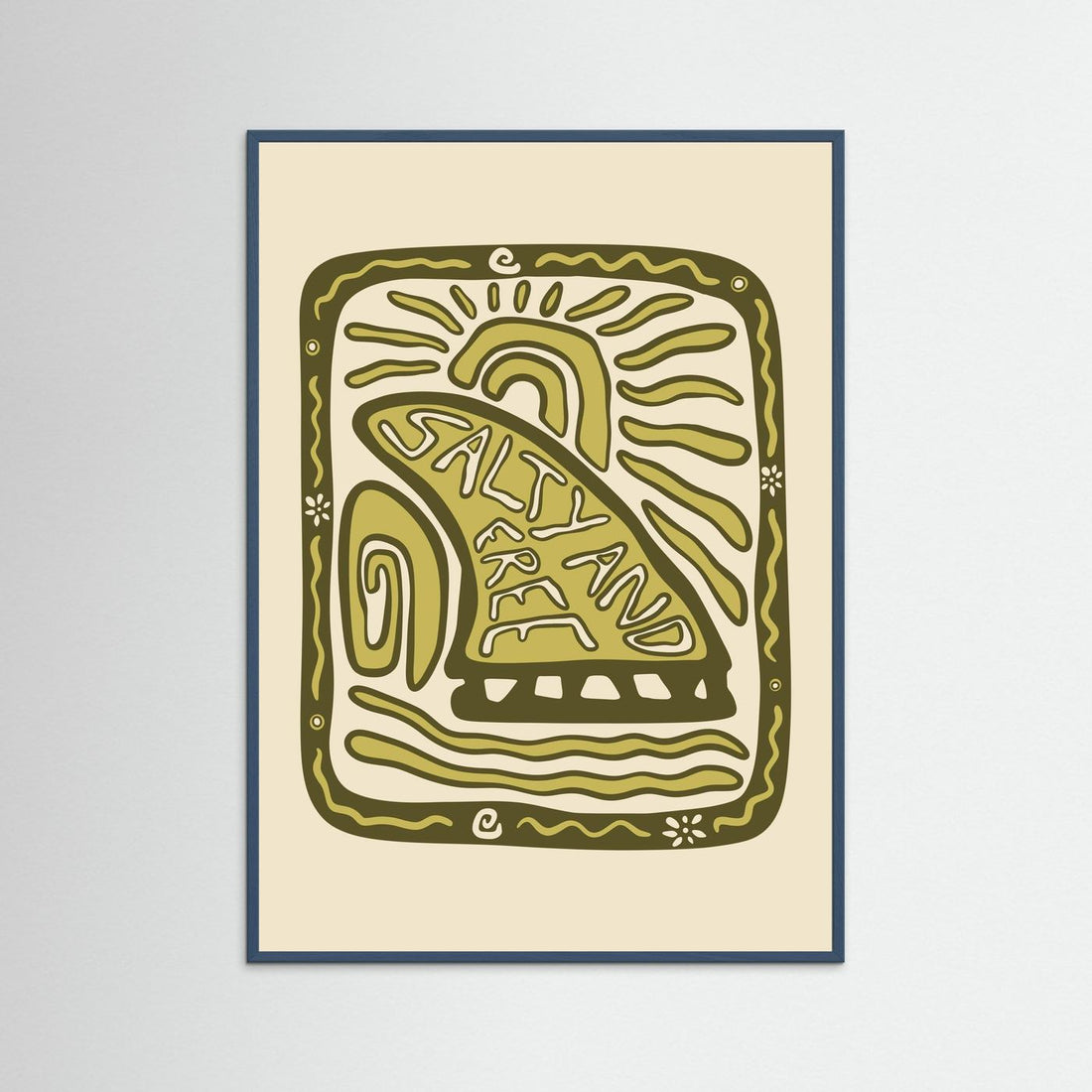 Salty and Free Poster