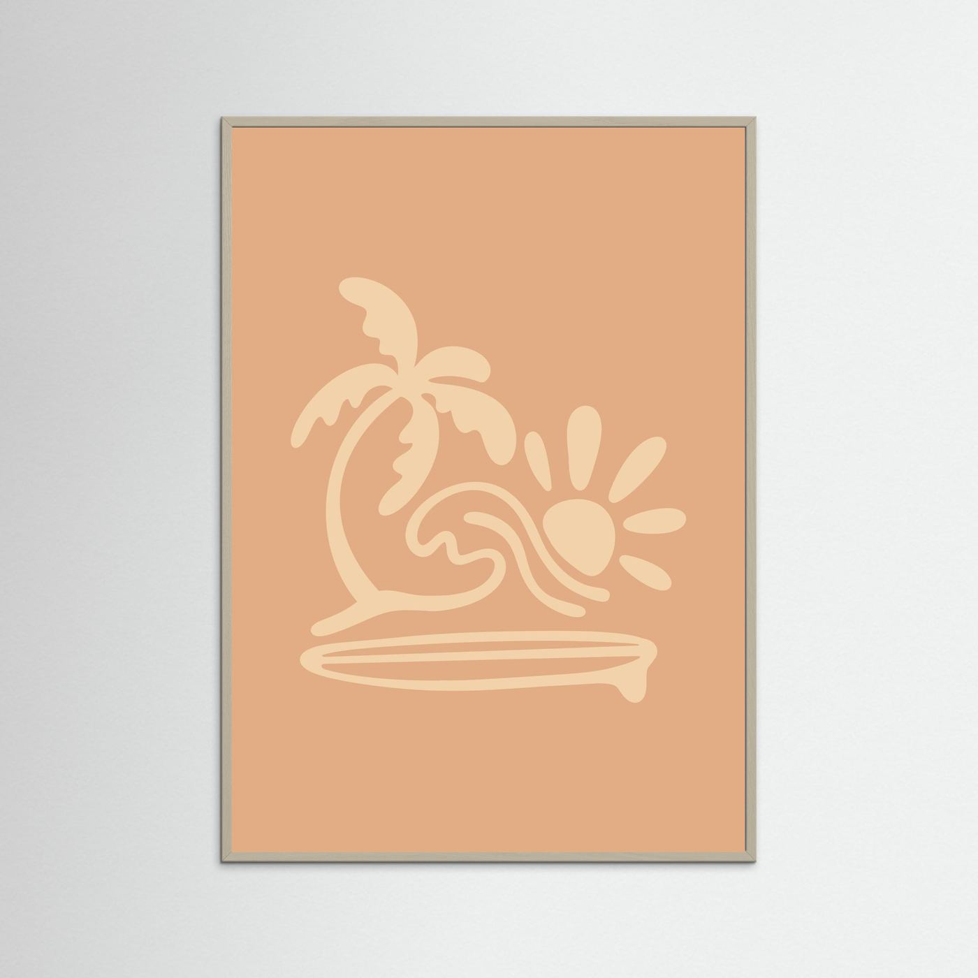 Surf Beach Poster