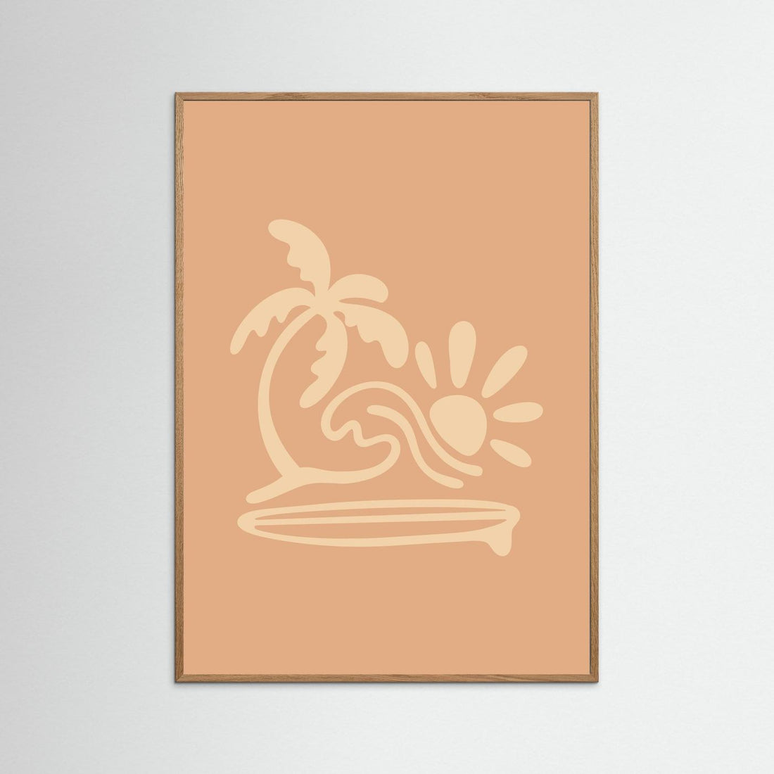 Surf Beach Poster