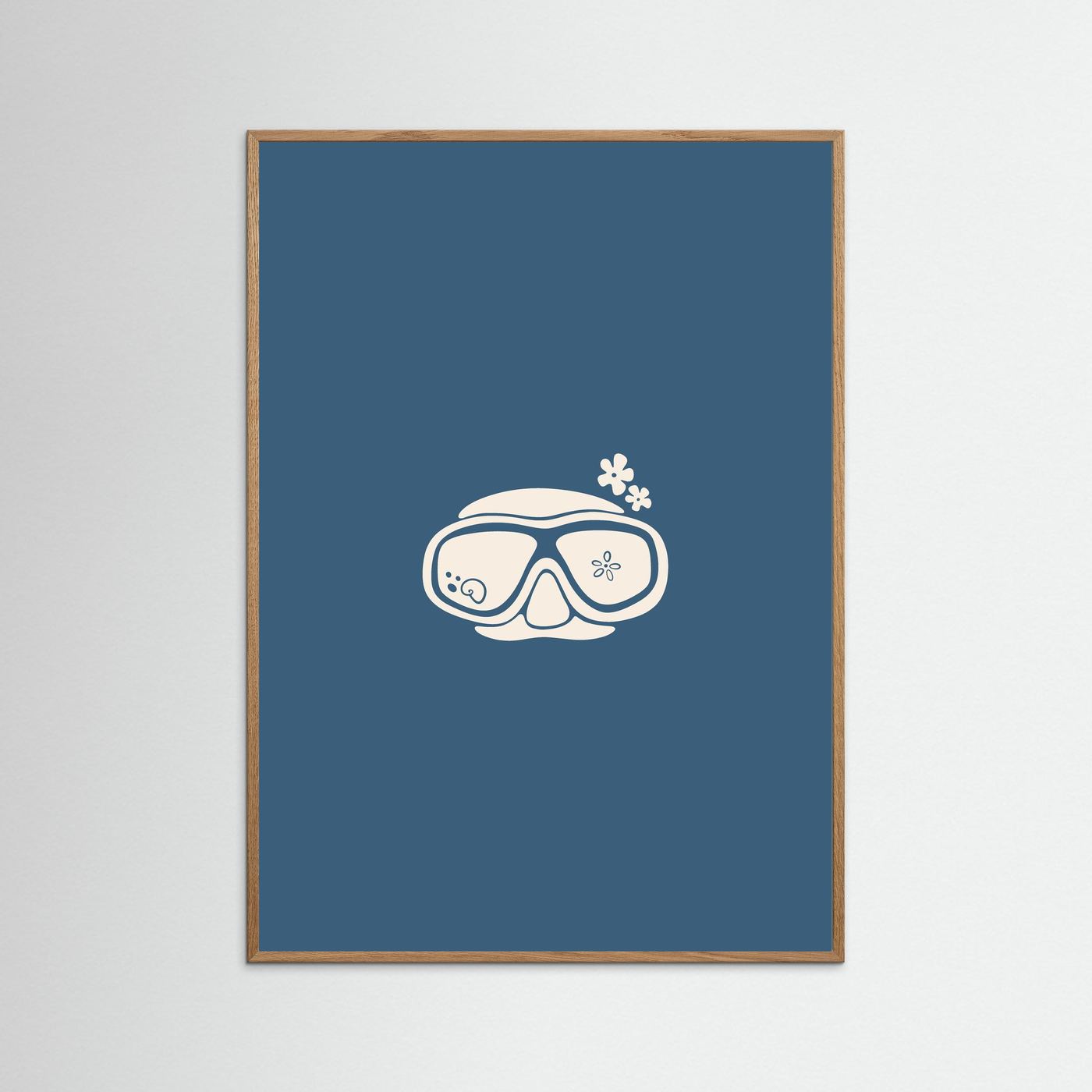 Dive Mask Poster