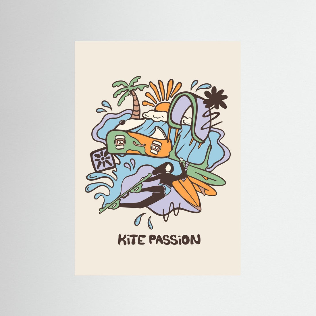 Kite Passion Poster