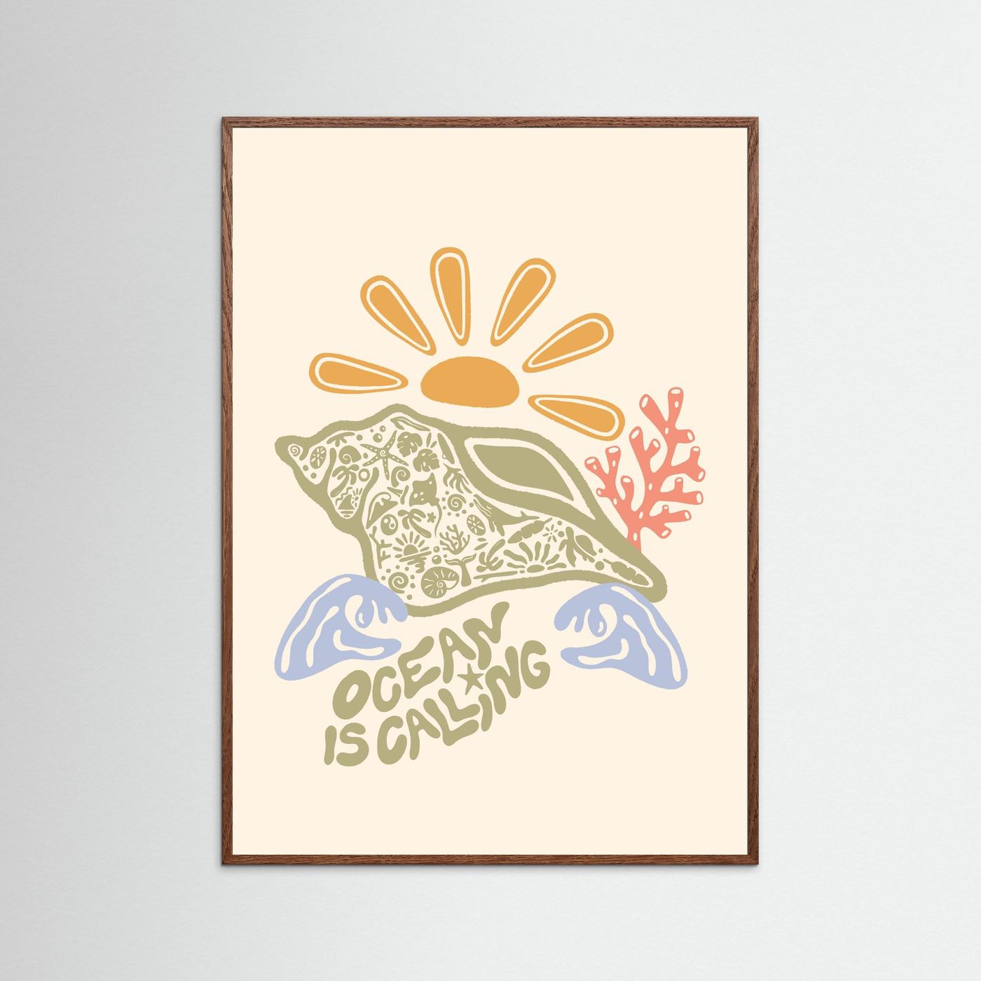 Ocean Is Calling Poster