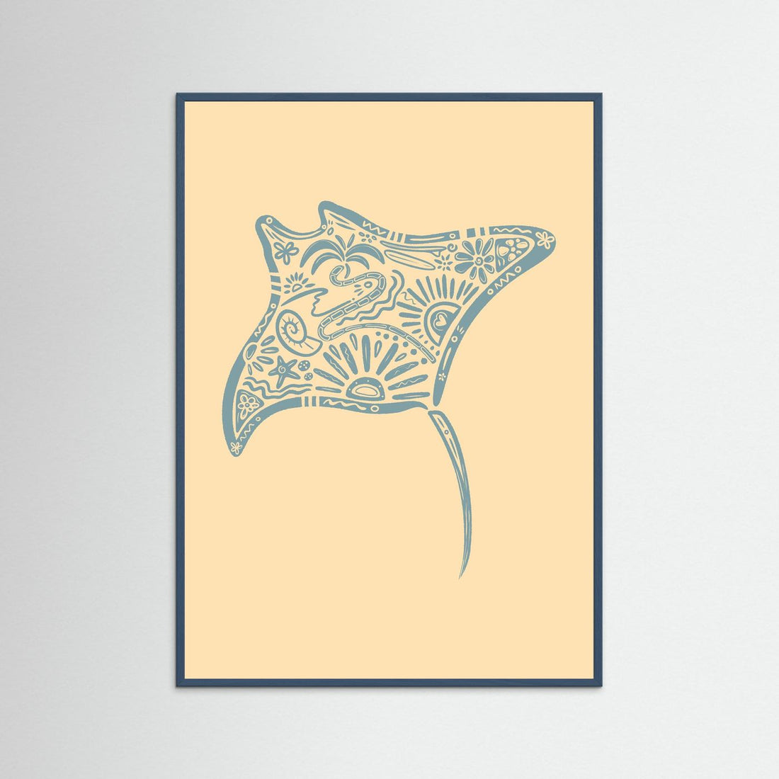 Manta Ray Poster