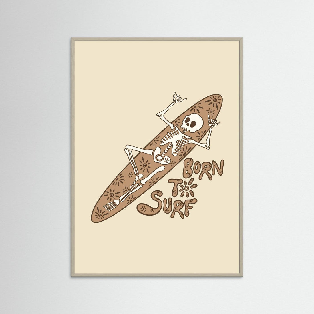 Born to Surf Poster