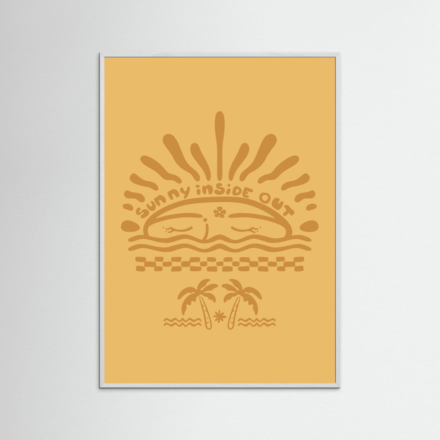 Sunny Inside Out Poster