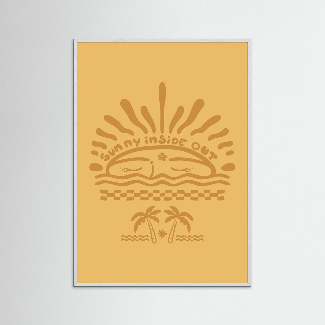 Sunny Inside Out Poster