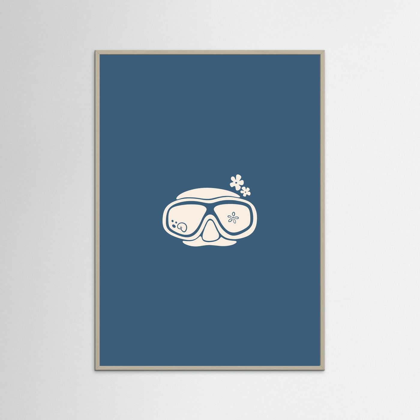 Dive Mask Poster