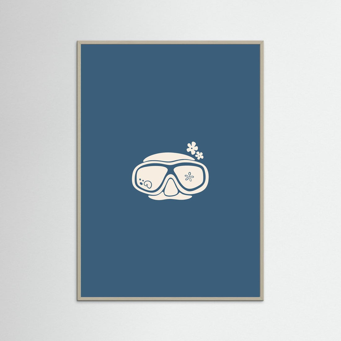 Dive Mask Poster