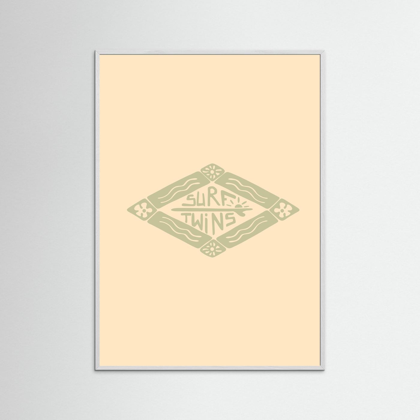 Surf Twins Poster
