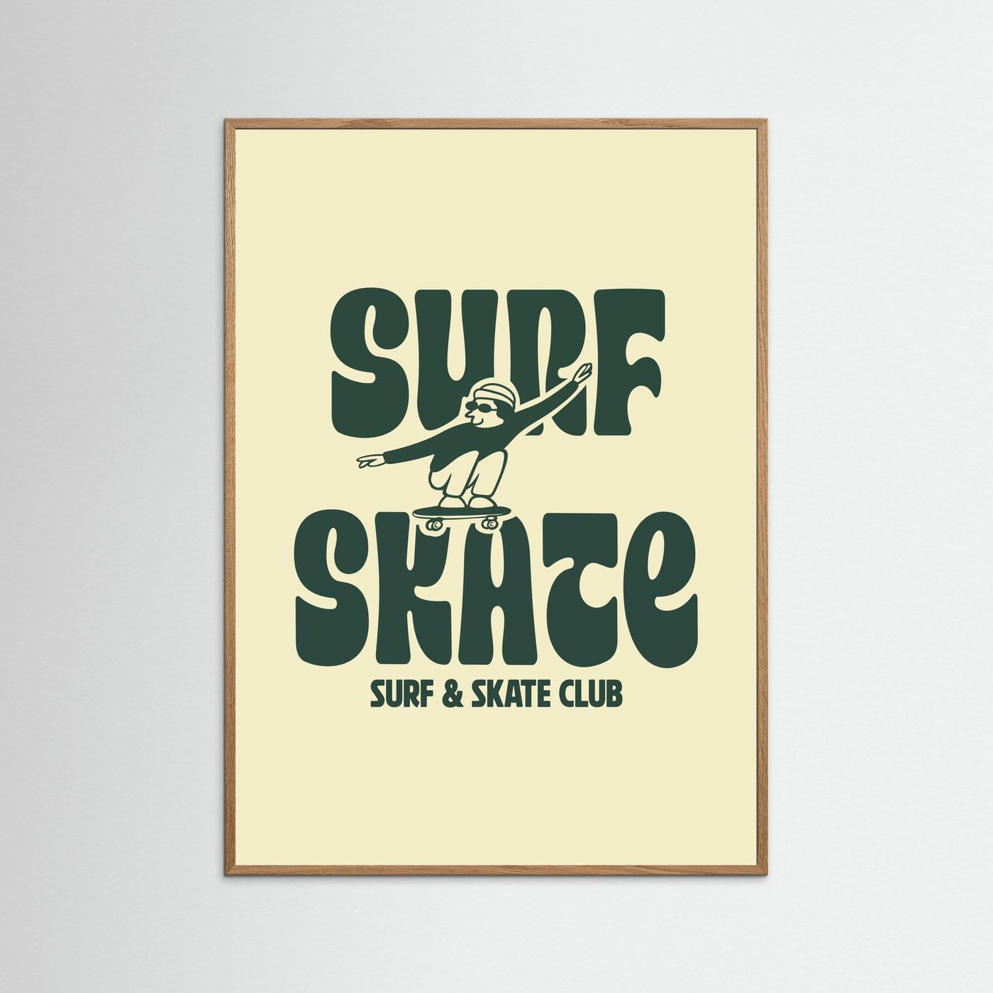 Surf & Skate Club Poster