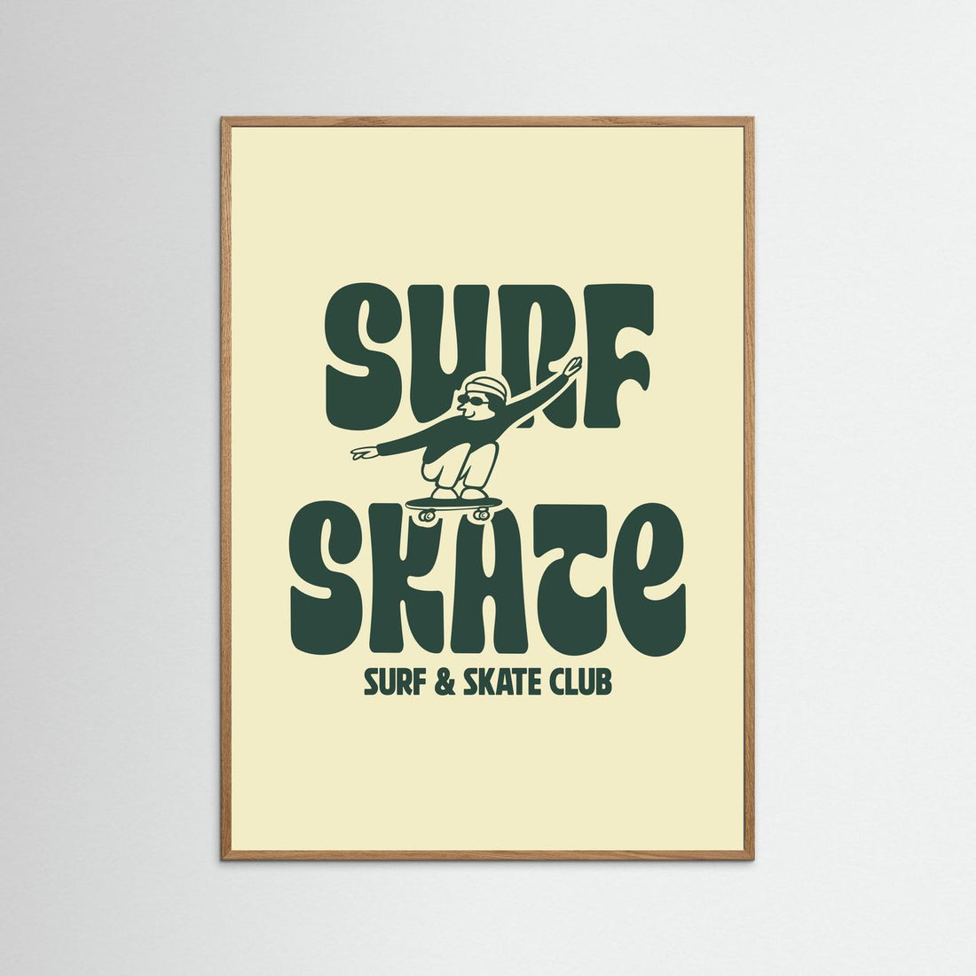 Surf & Skate Club Poster