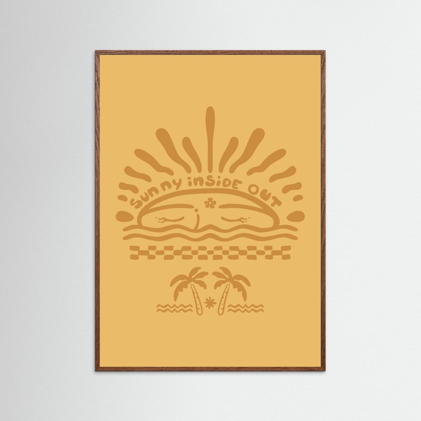 Sunny Inside Out Poster
