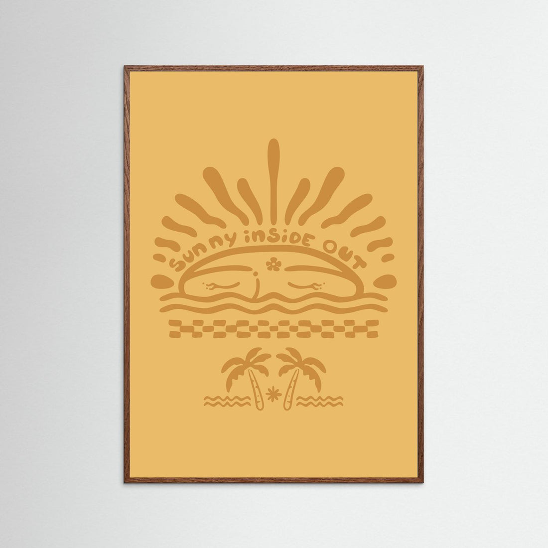 Sunny Inside Out Poster