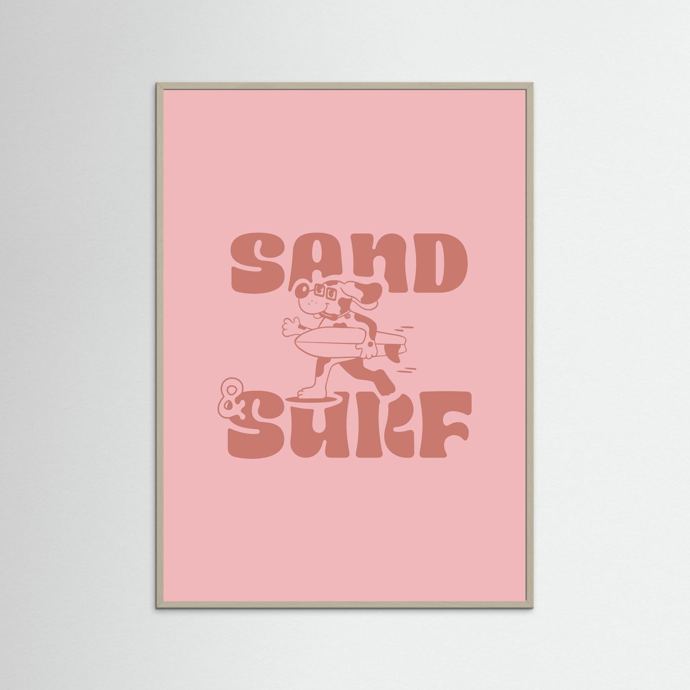 Sand and Surf Poster