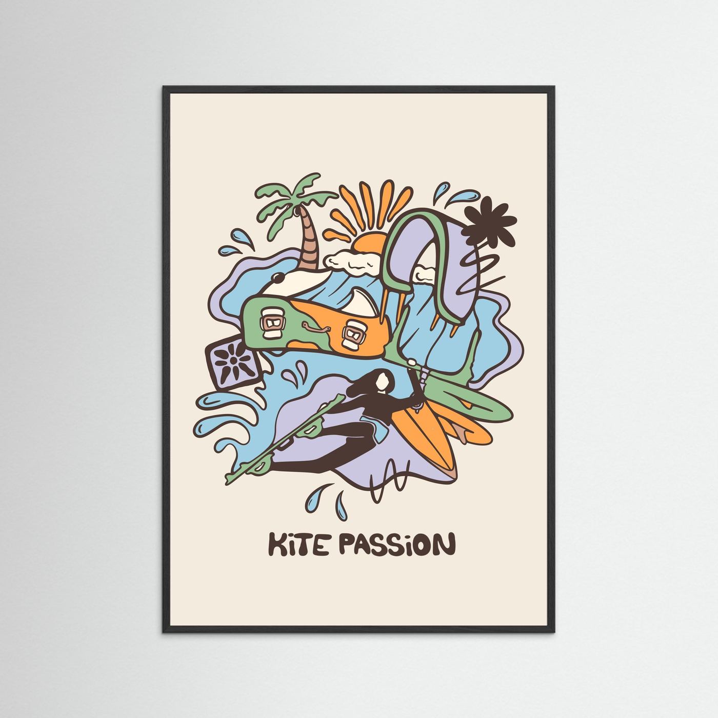 Kite Passion Poster