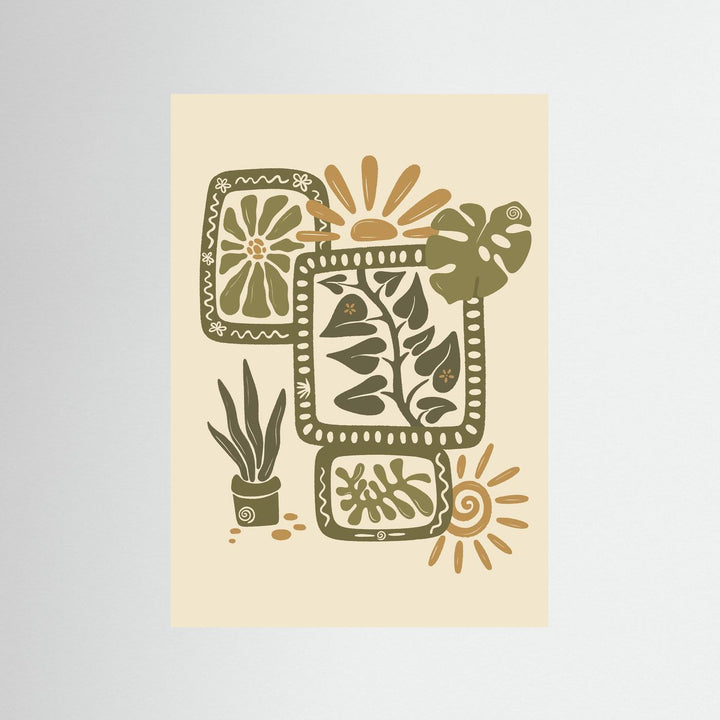 Plant Vibes Poster