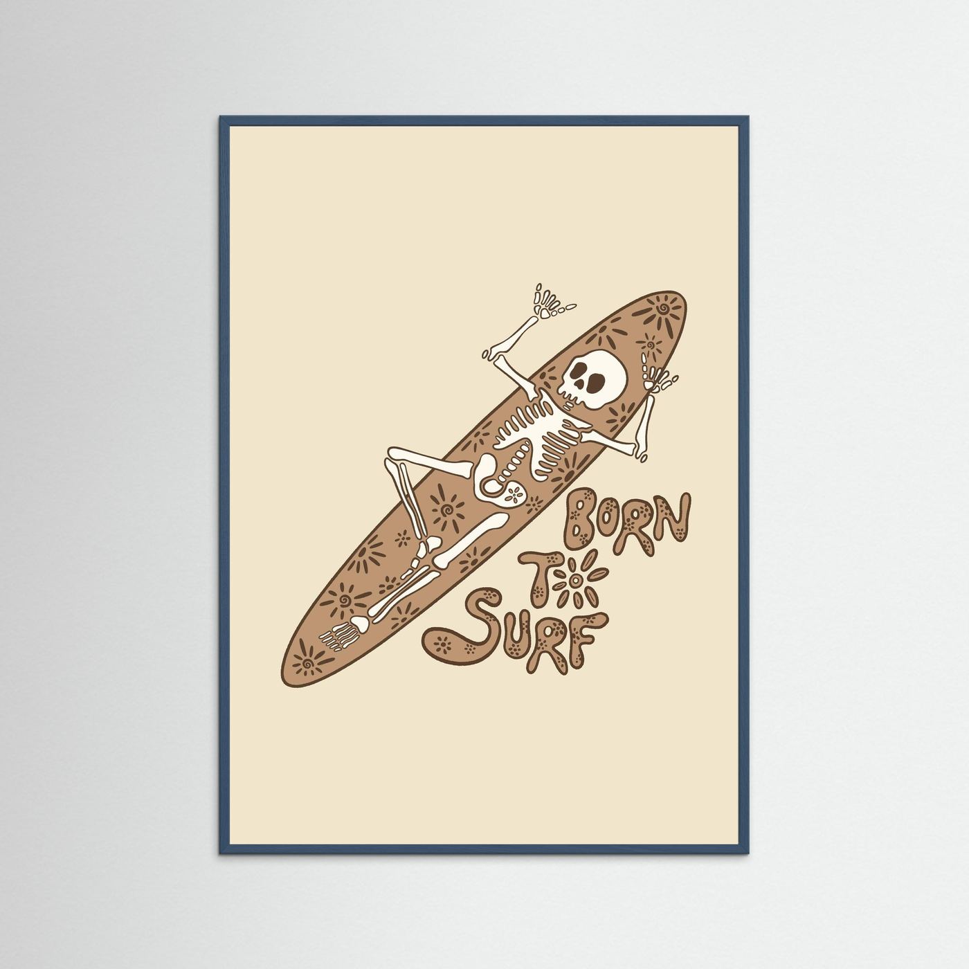 Born to Surf Poster