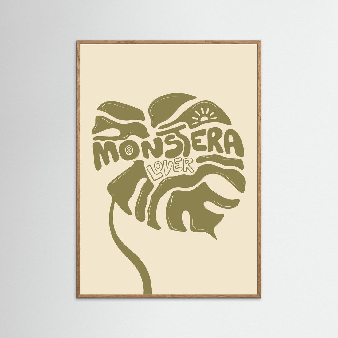 Monstera Lover Poster