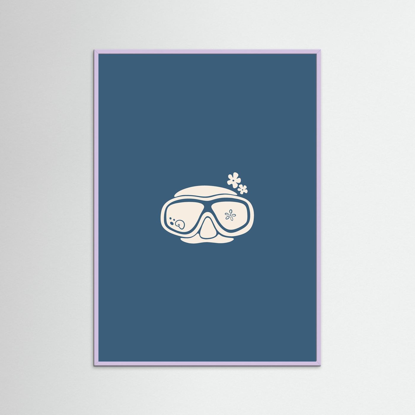 Dive Mask Poster