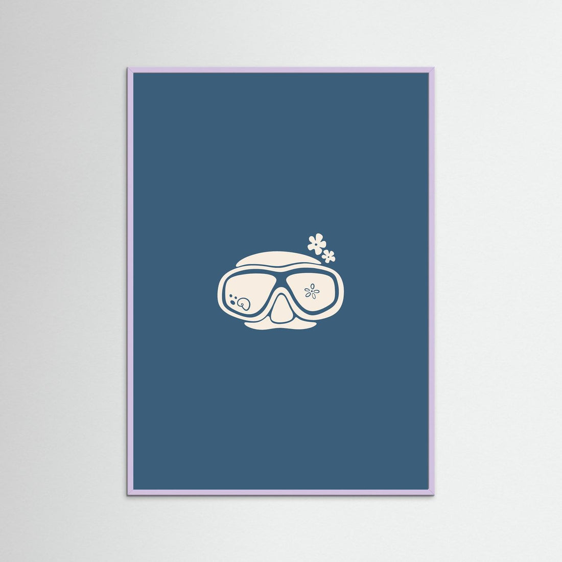 Dive Mask Poster