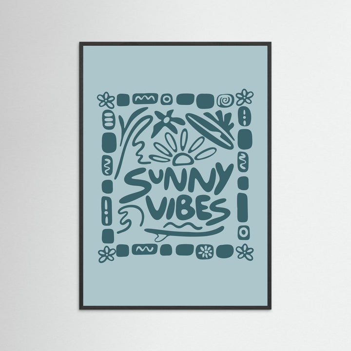Sunny Vibes Poster