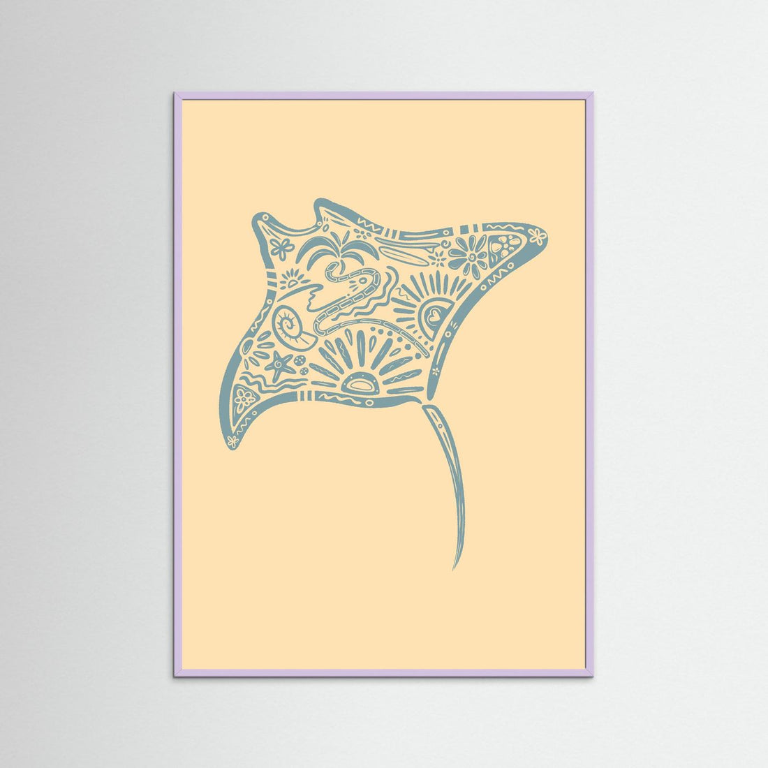 Manta Ray Poster