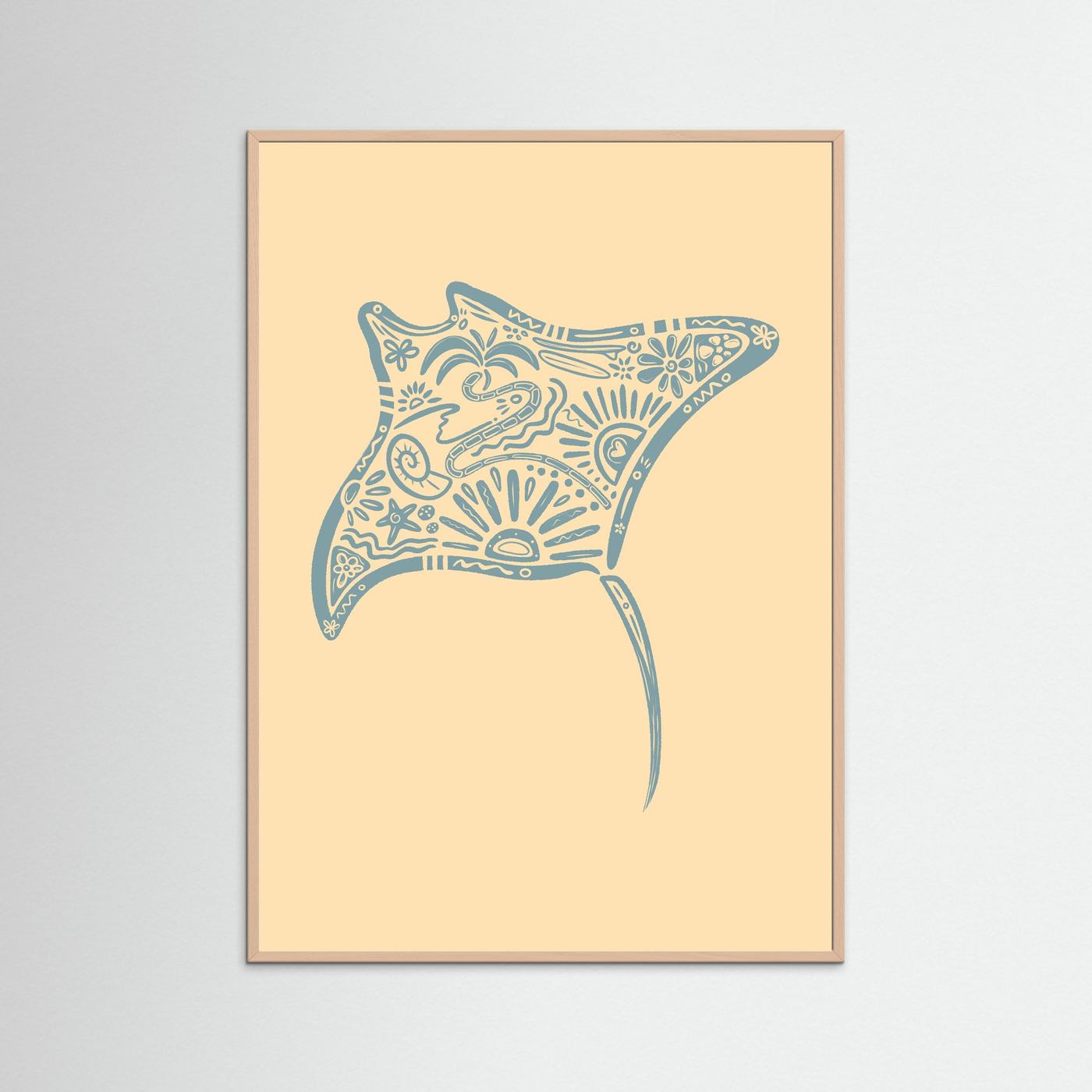 Manta Ray Poster