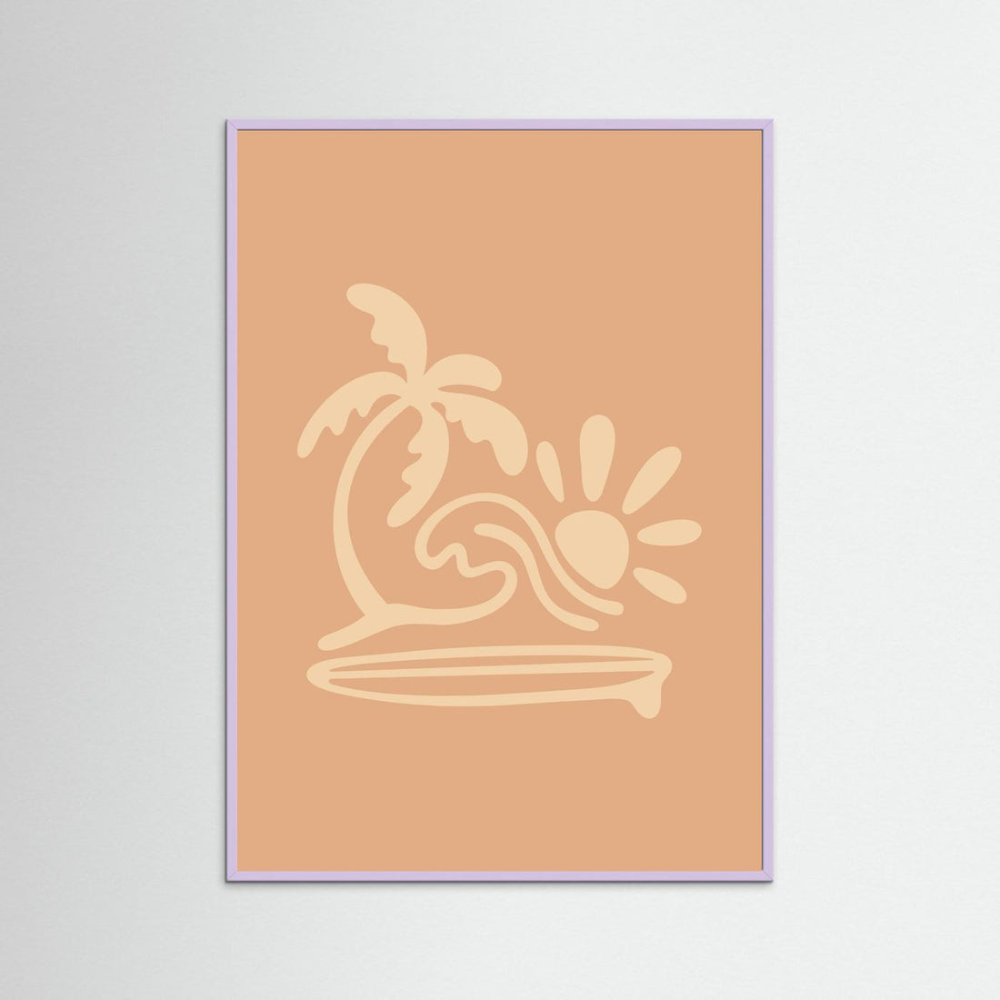 Surf Beach Poster