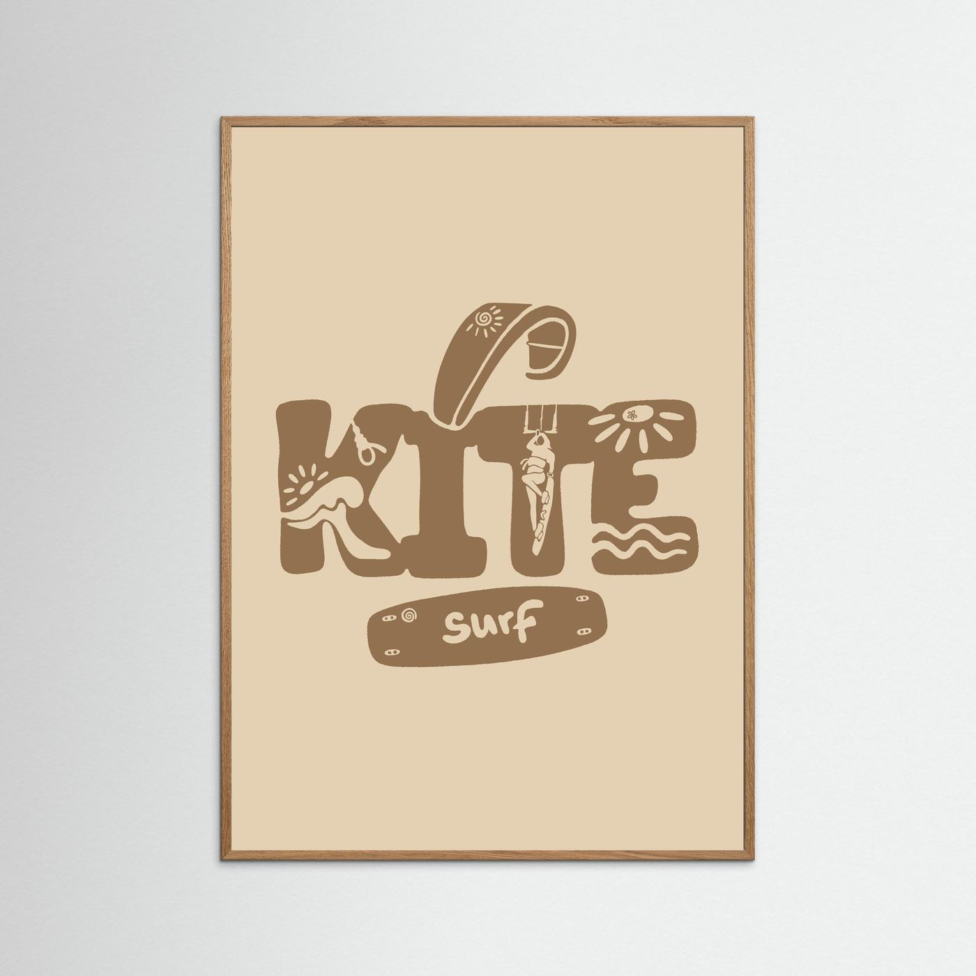 Kite Palm Poster