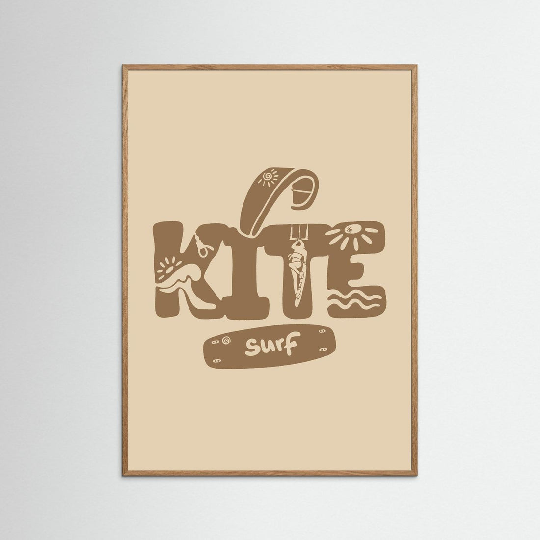 Kite Palm Poster