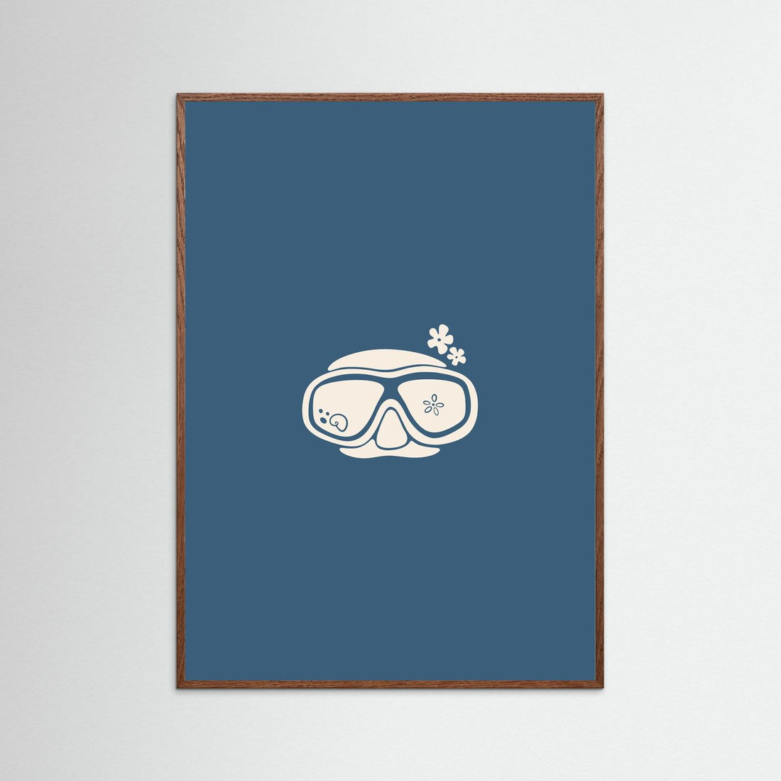 Dive Mask Poster