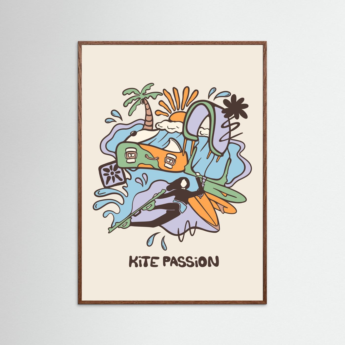 Kite Passion Poster