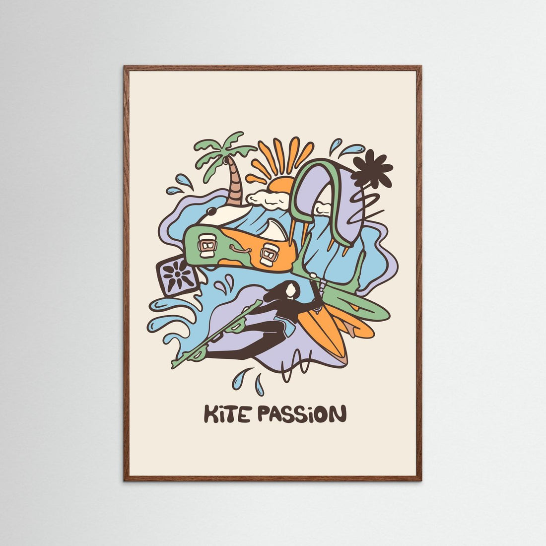 Kite Passion Poster