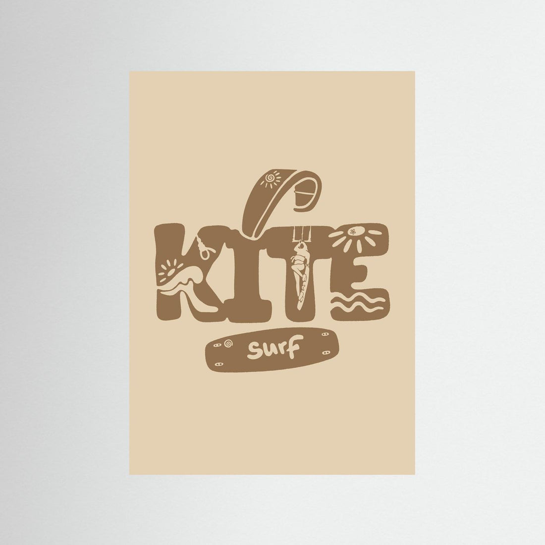 Kite Palm Poster