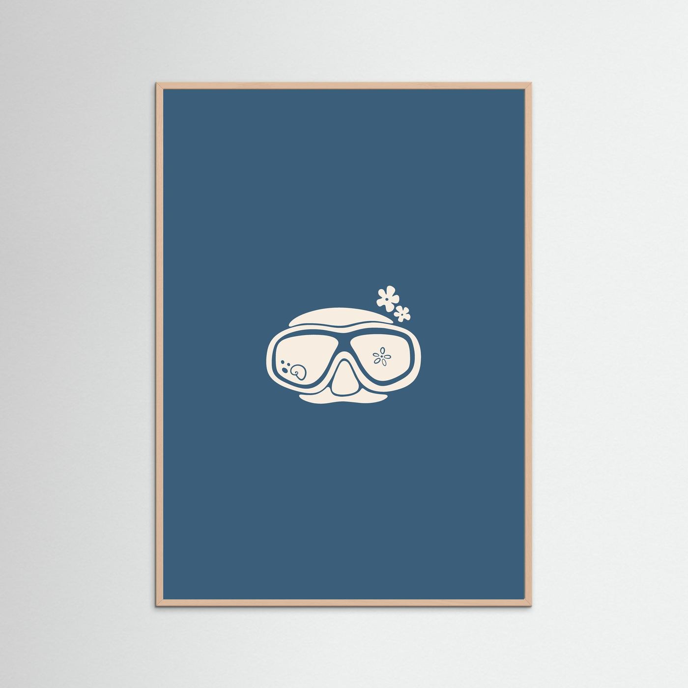 Dive Mask Poster