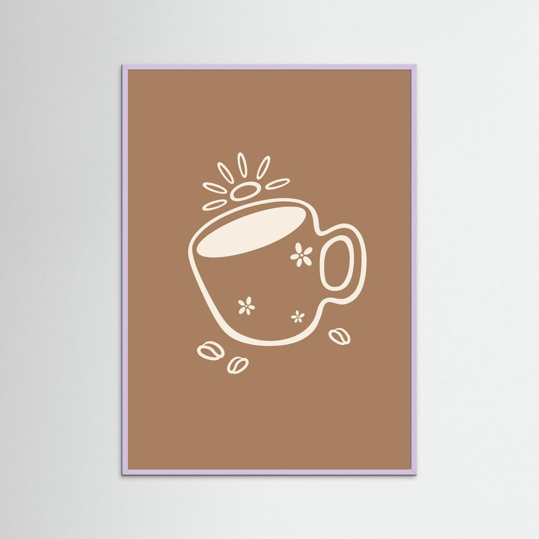Flower Coffee Mug Poster