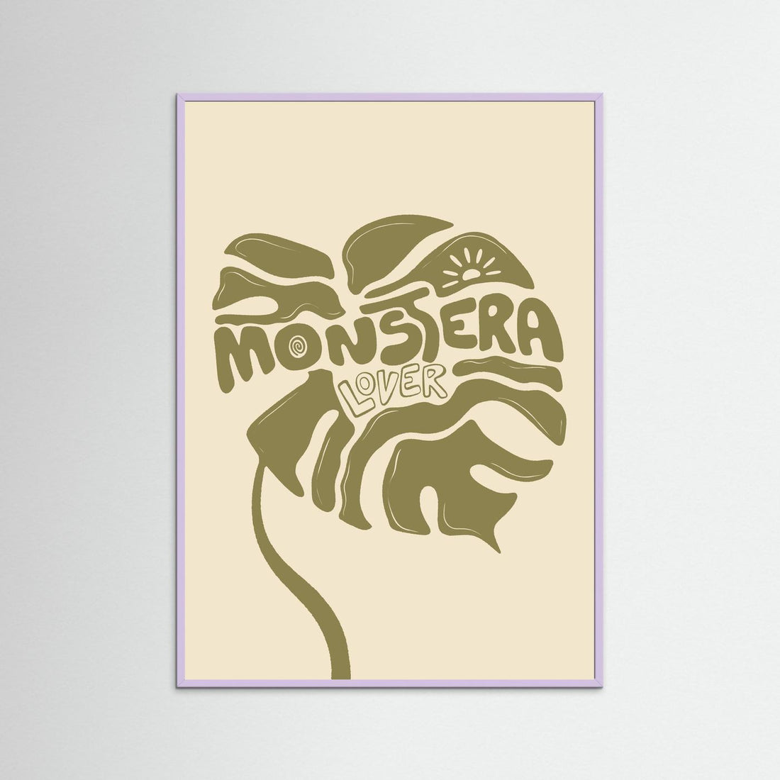 Monstera Lover Poster