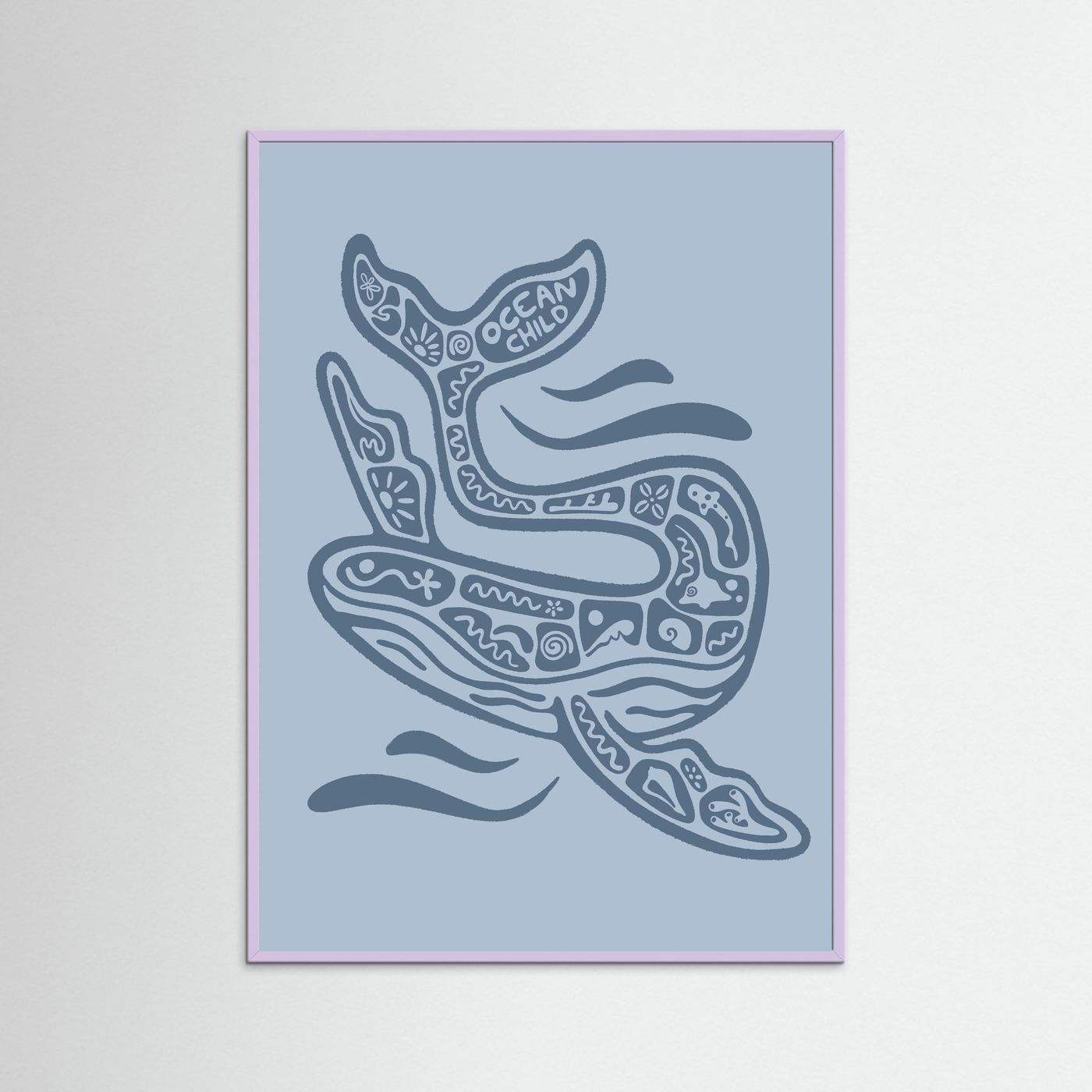 Whale Harmony Poster