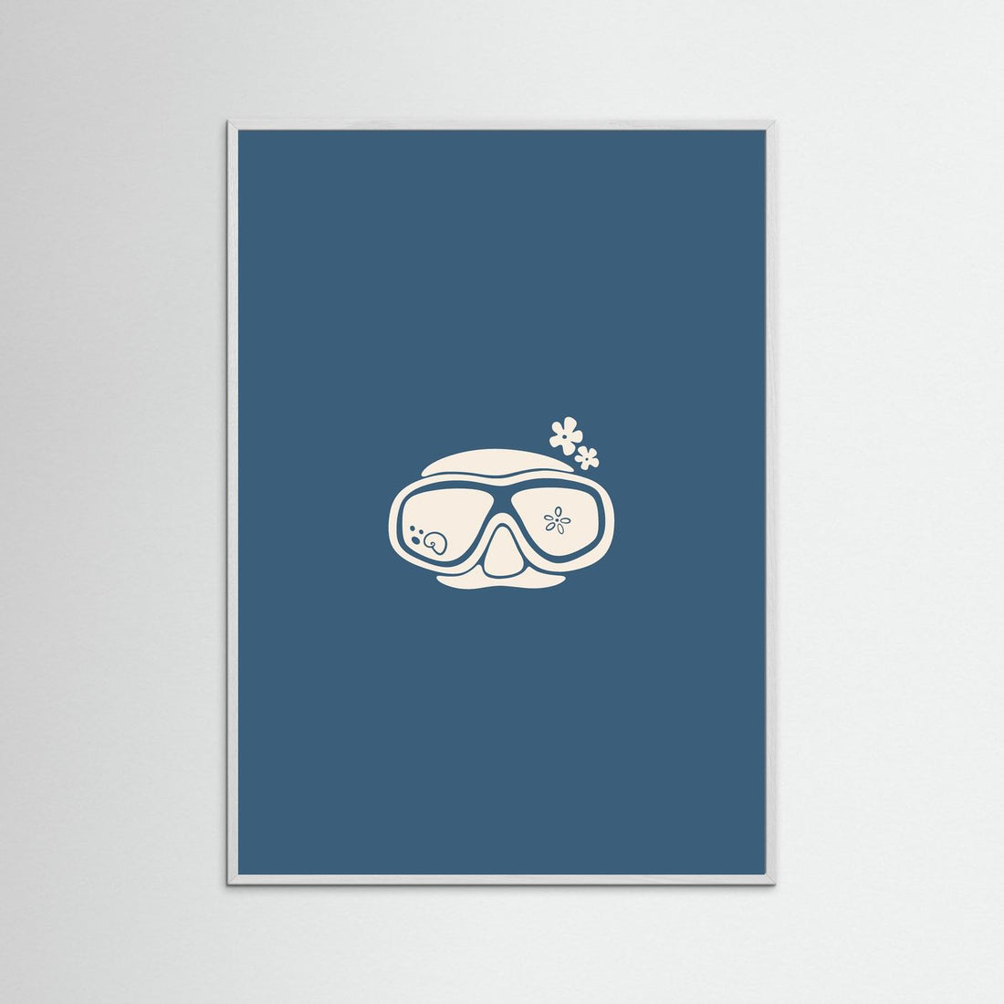 Dive Mask Poster